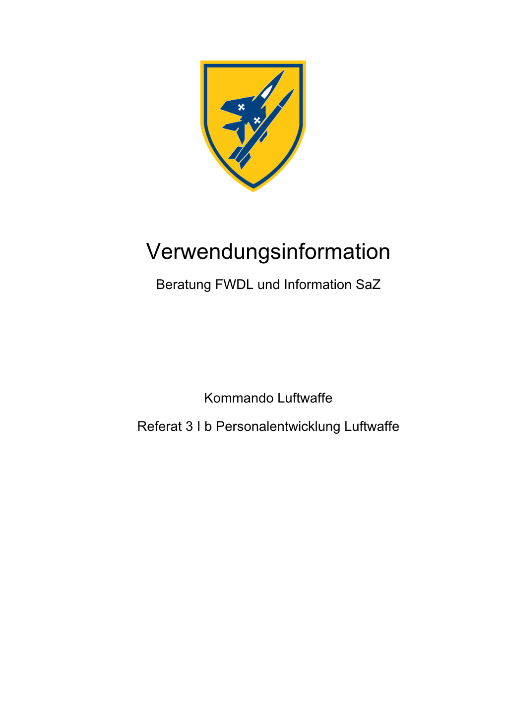 Verwendungsinformation