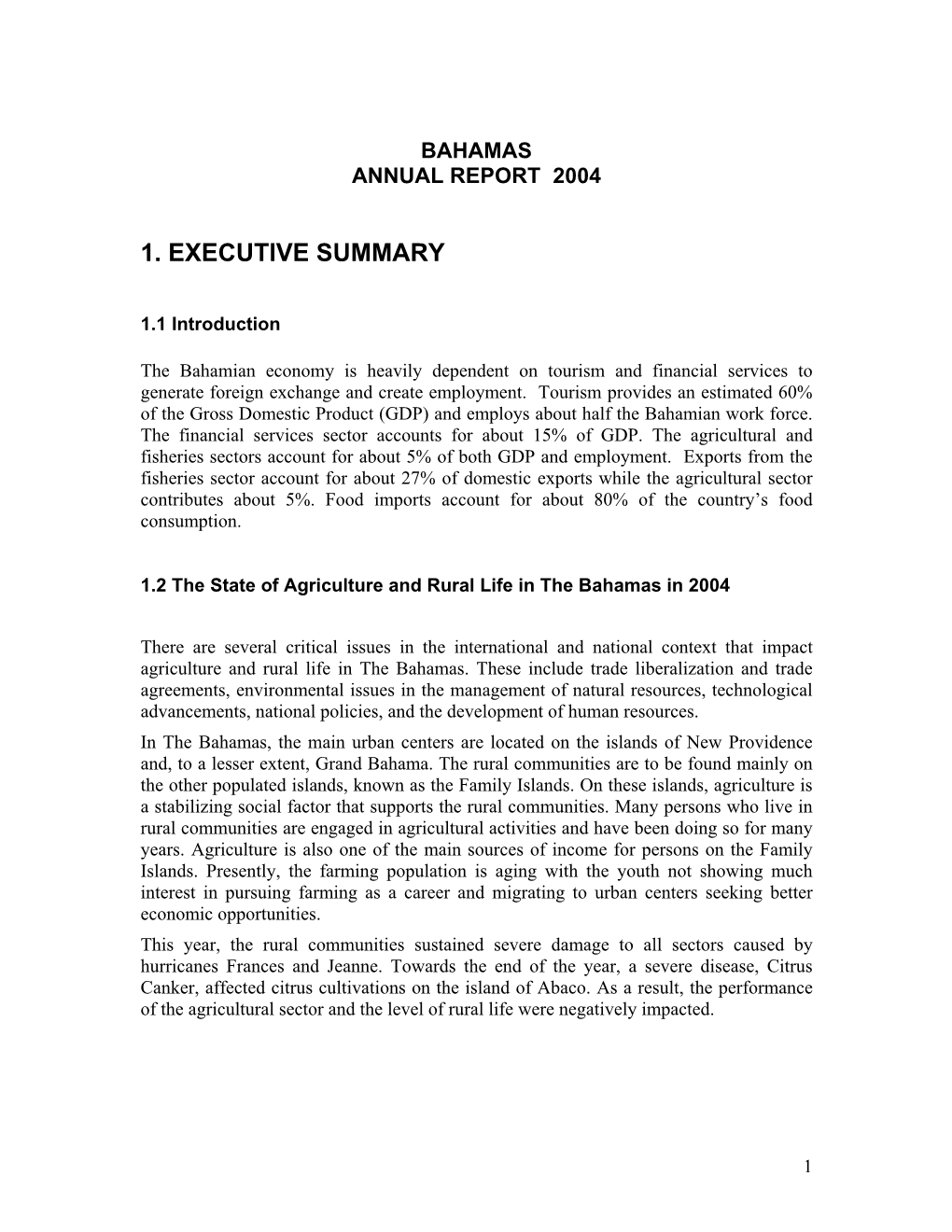 1. Executive Summary