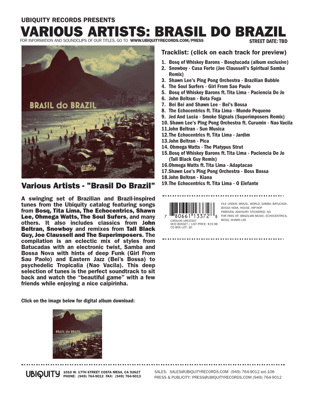 Various Artists: Brasil Do Brazil