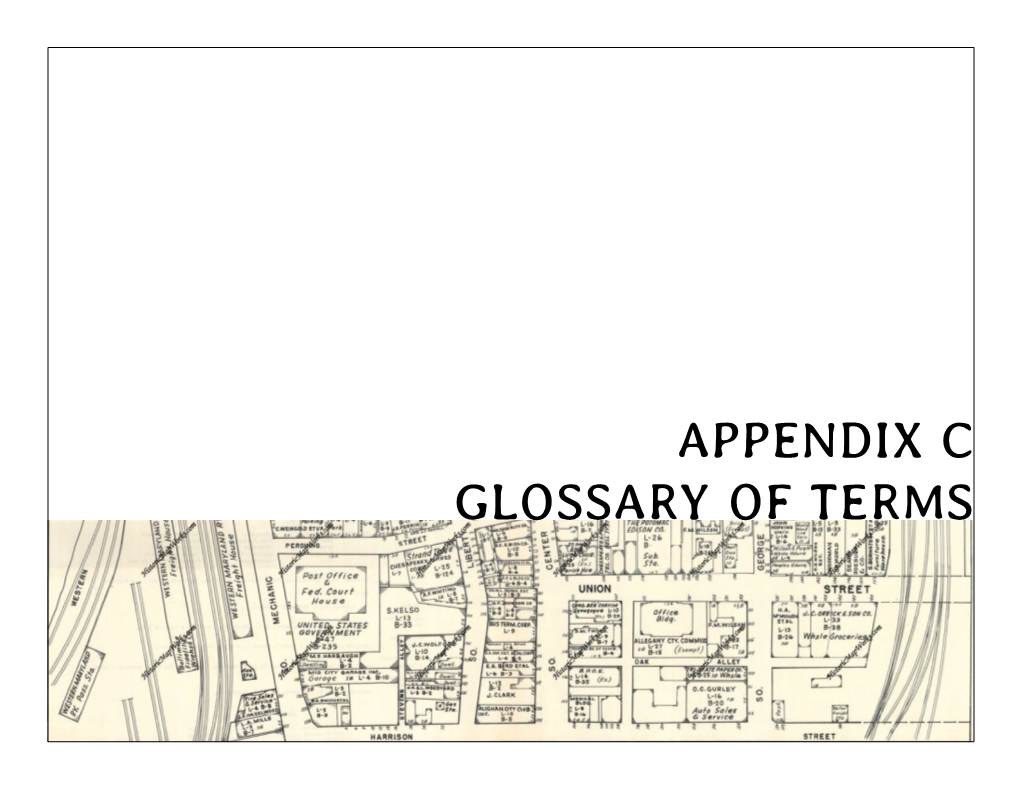 Designguidelines Appendix C-Glossary