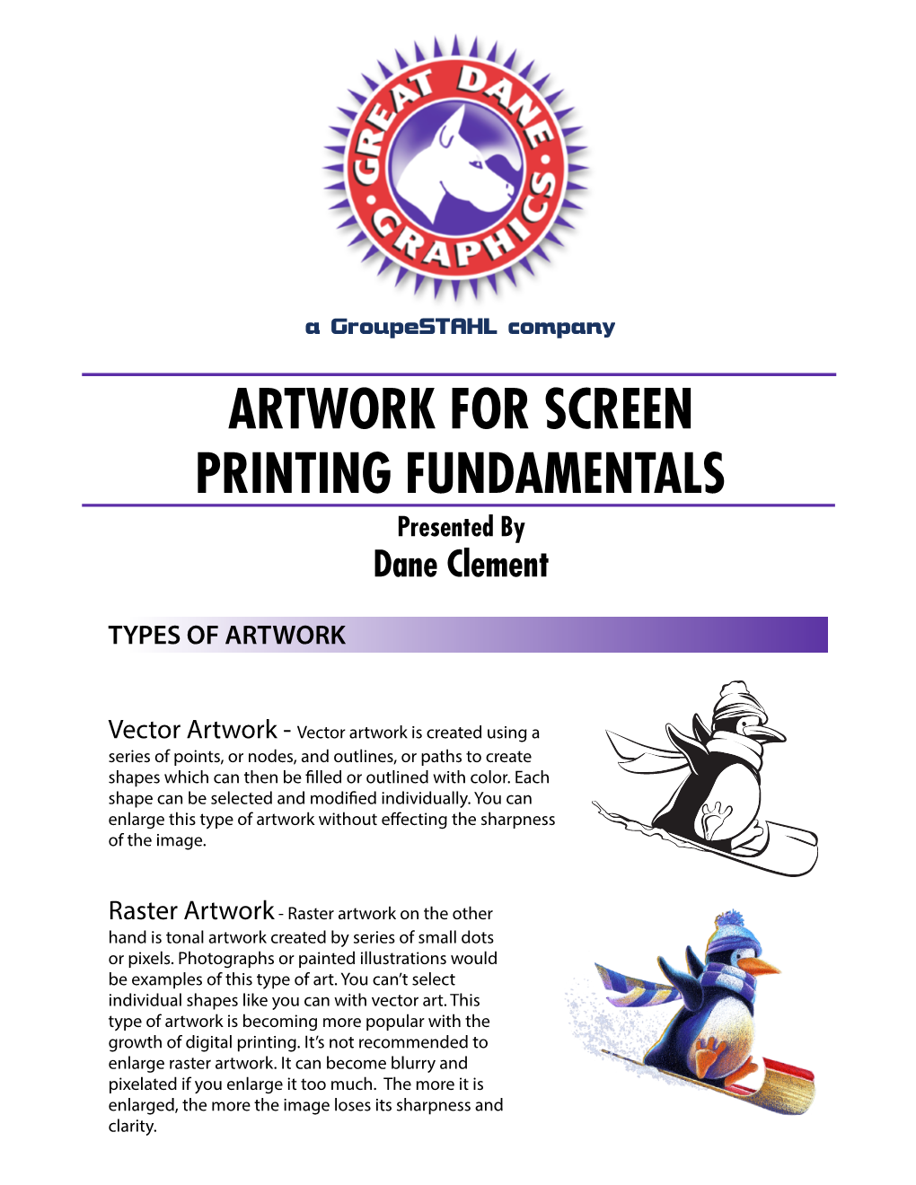 Artwork for Screen Printing Fundamentals.Pages