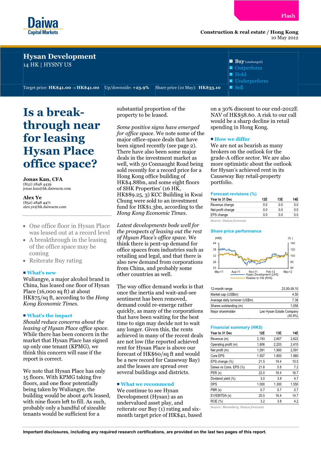Through Near for Leasing Hysan Place Office Space?