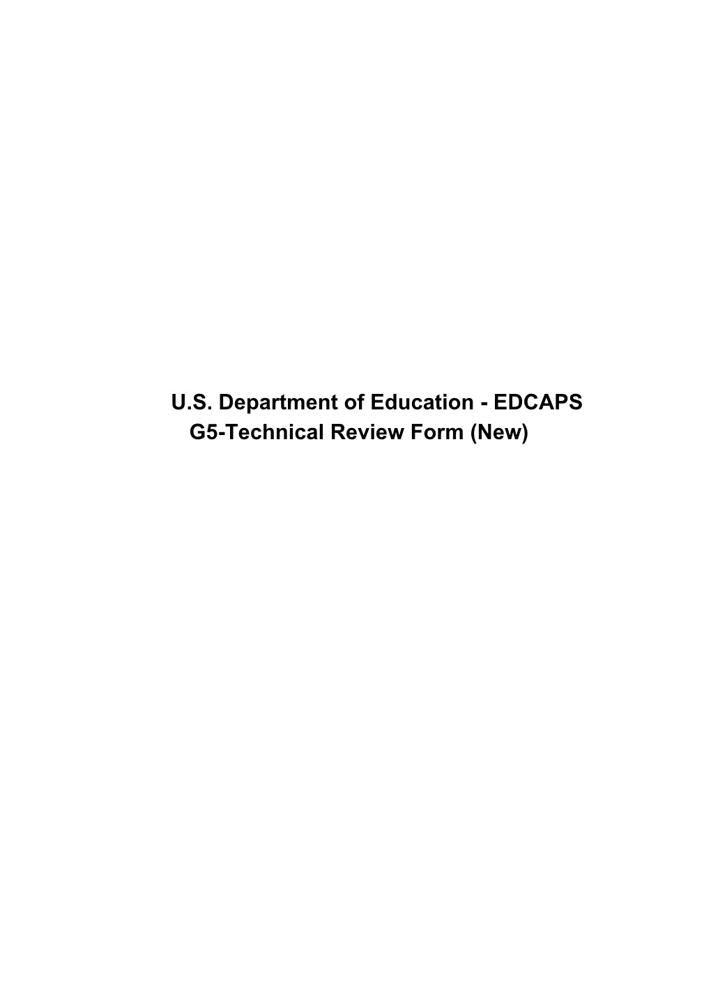 US Department of Education