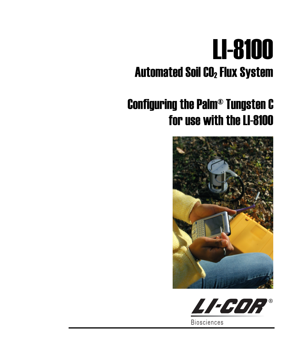 Configuring the Palm Tungsten C for Use with the LI-8100