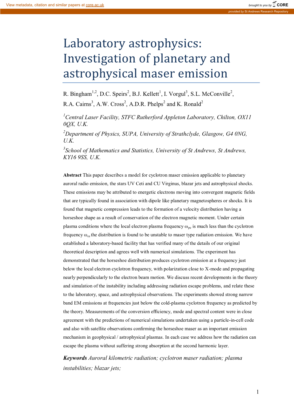 Author Template for Journal Articles