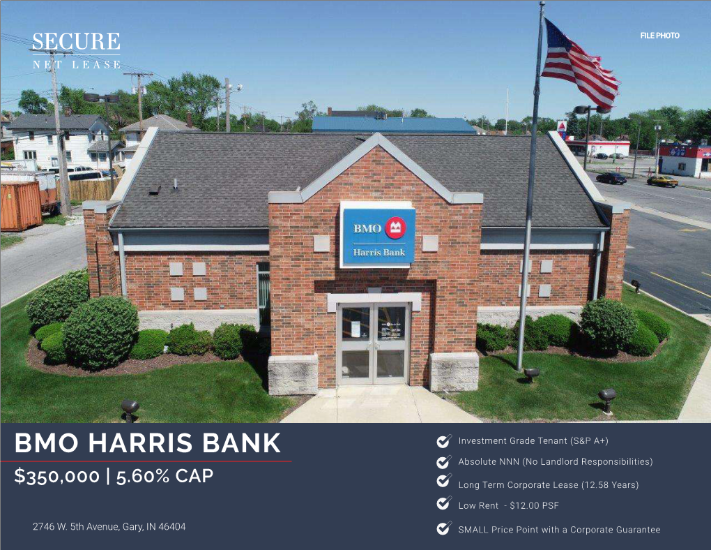 BMO Harris Bank in Gary 2746 W 5Th Avenue