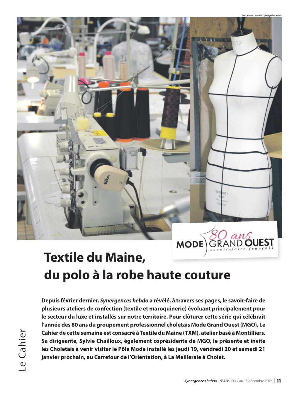 Textile Du Maine – Du Polo À La Robe Haute Couture