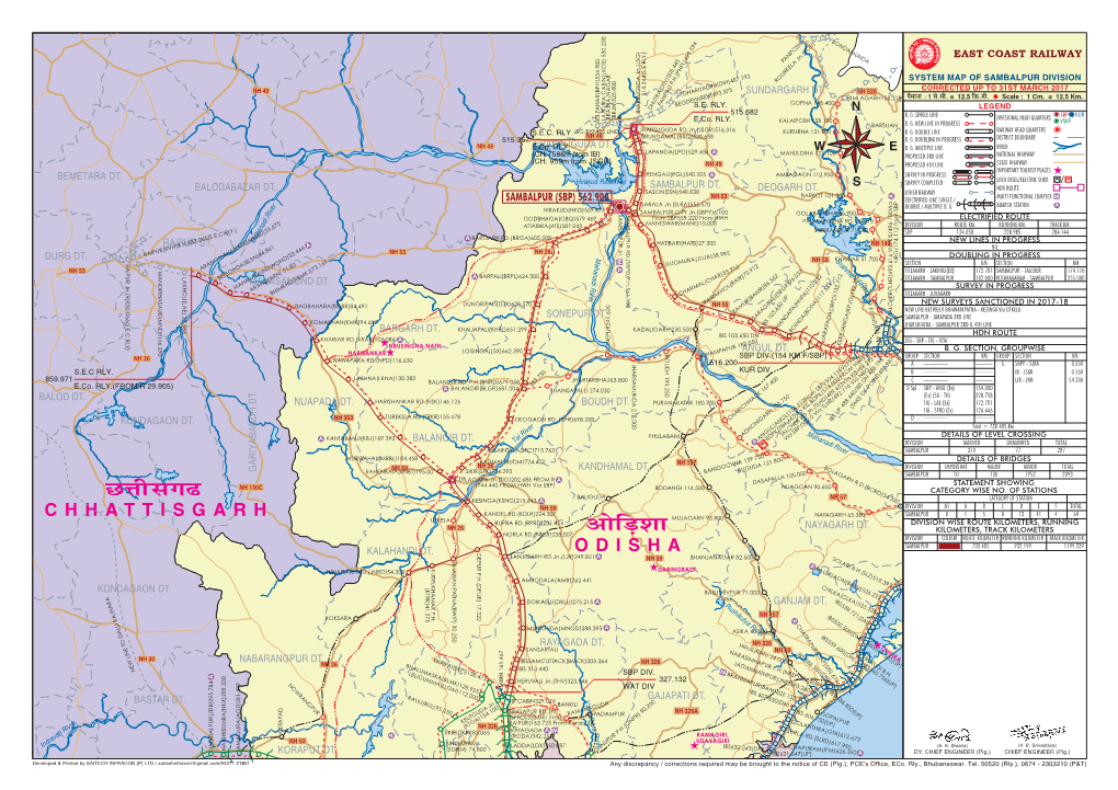 Eco Rail Map 17 SBP