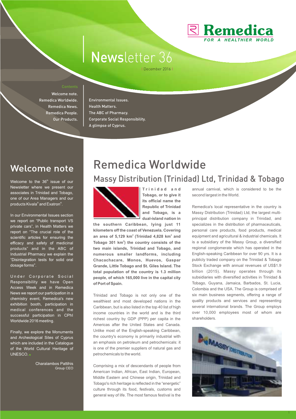 REMEDICA NEWSLETTER 36 Eng 2016 for Email