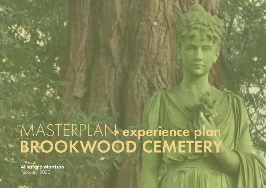 MASTERPLAN Experience Plan BROOKWOOD CEMETERY