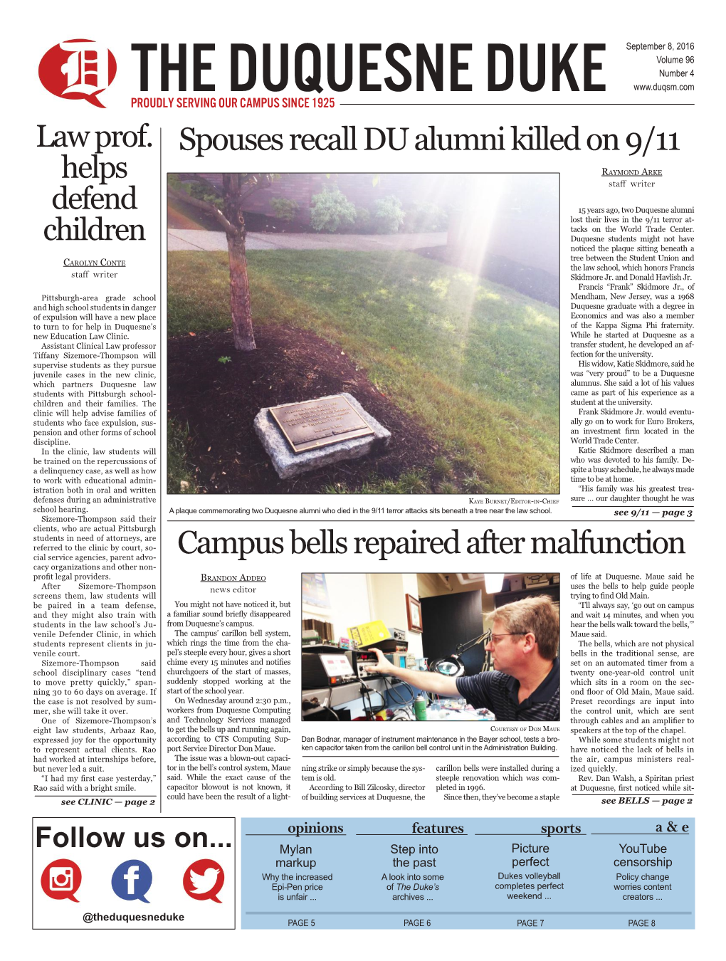 Spouses Recall DU Alumni Killed on 9/11