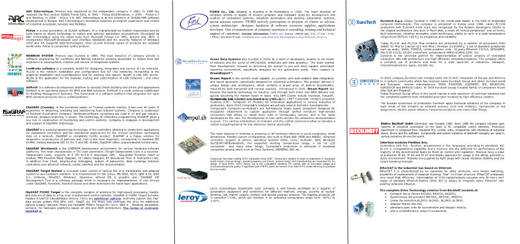 Special Purpose Systems. FIORD Actively Participates in Projects of Clients As Adviser, System Architecture Designer, Hardware