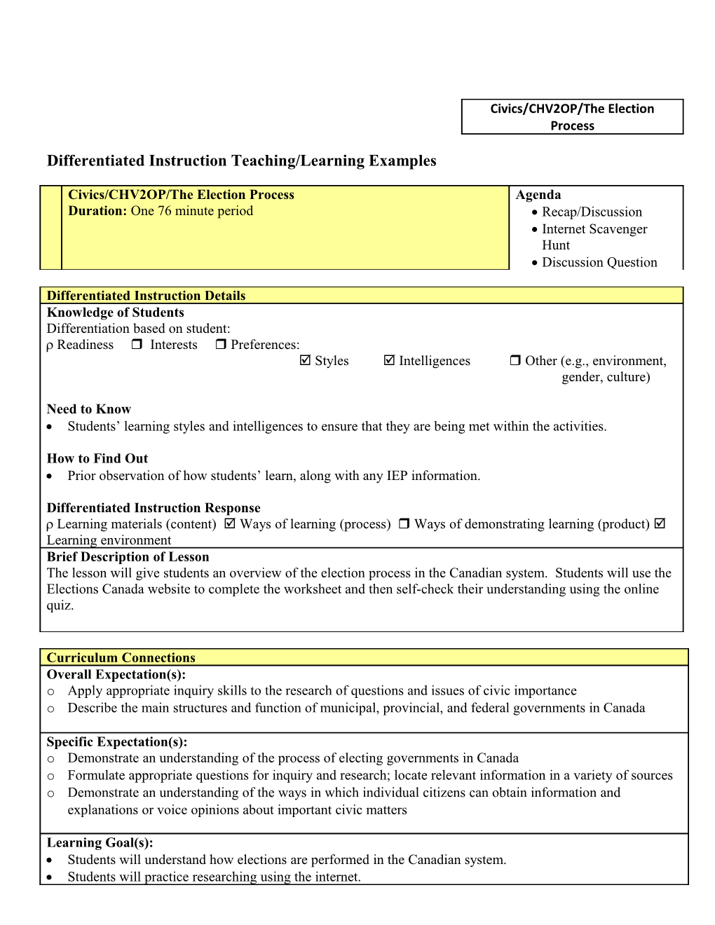 Lesson Plan Template s19