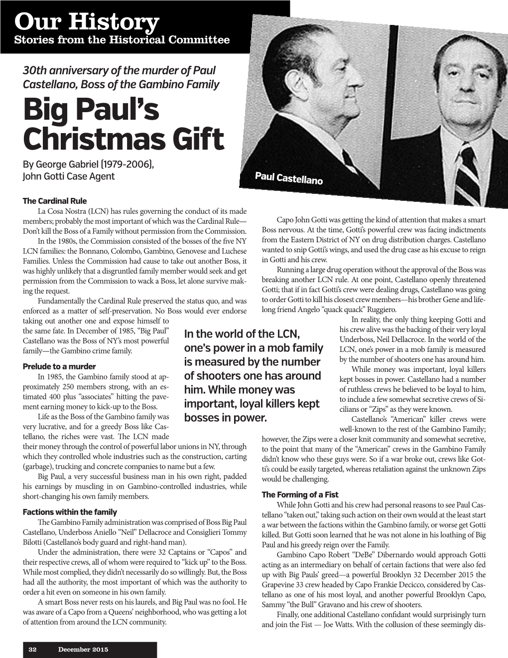 Big Paul's Christmas Gift