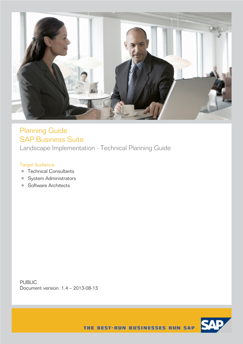 SAP Business Suite Landscape Implementation - Technical Planning Guide