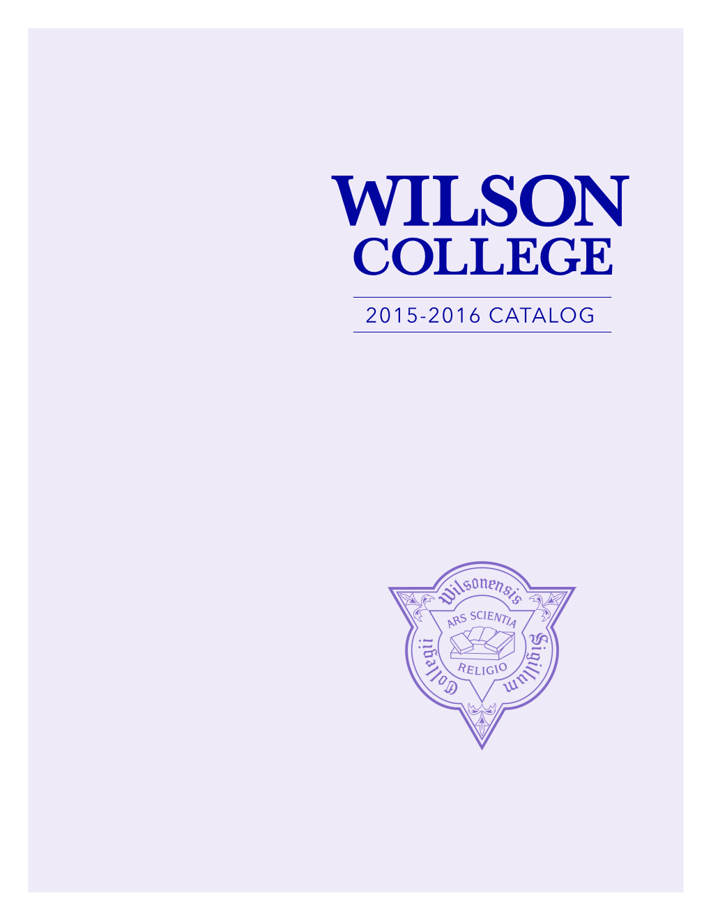 2015-2016 Catalog