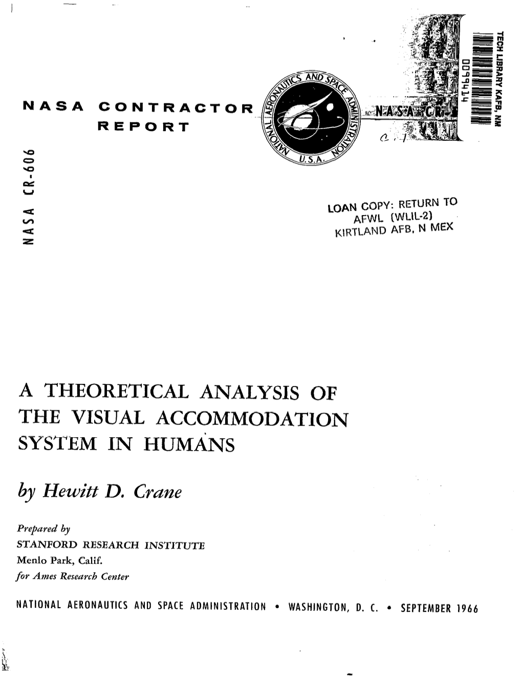 A Theoretical Analysis of the Visual Accommodation System in Humans