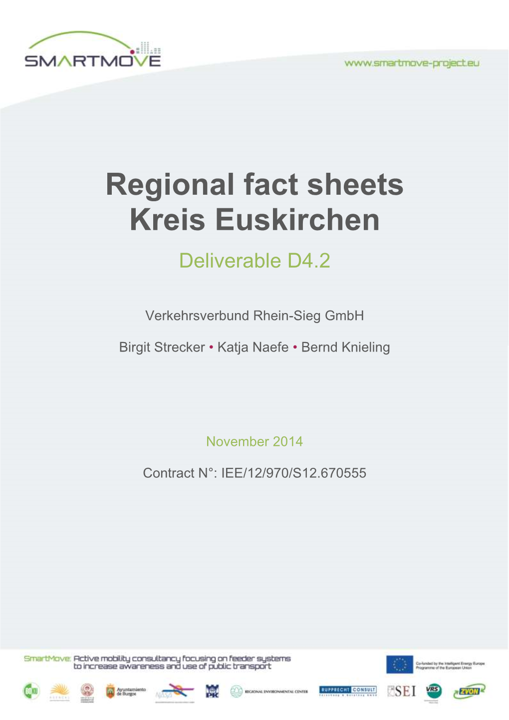 Regional Fact Sheets Kreis Euskirchen