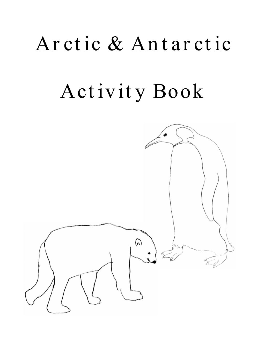 Arctic & Antarctic Activity Book