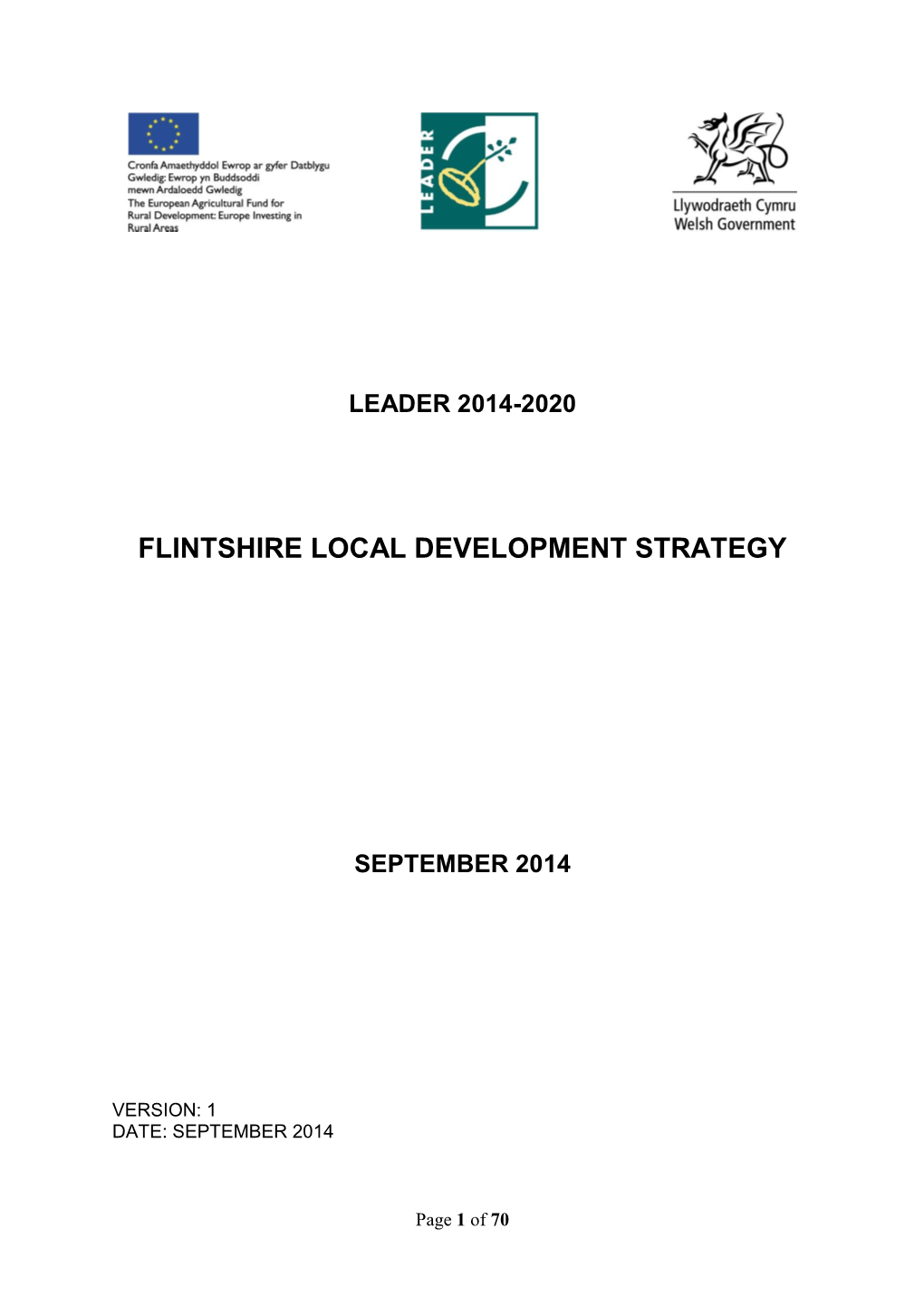 Flintshire Local Development Strategy