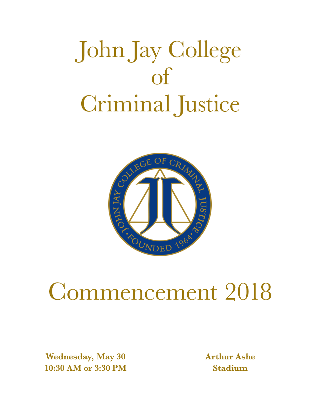 Commencement 2018