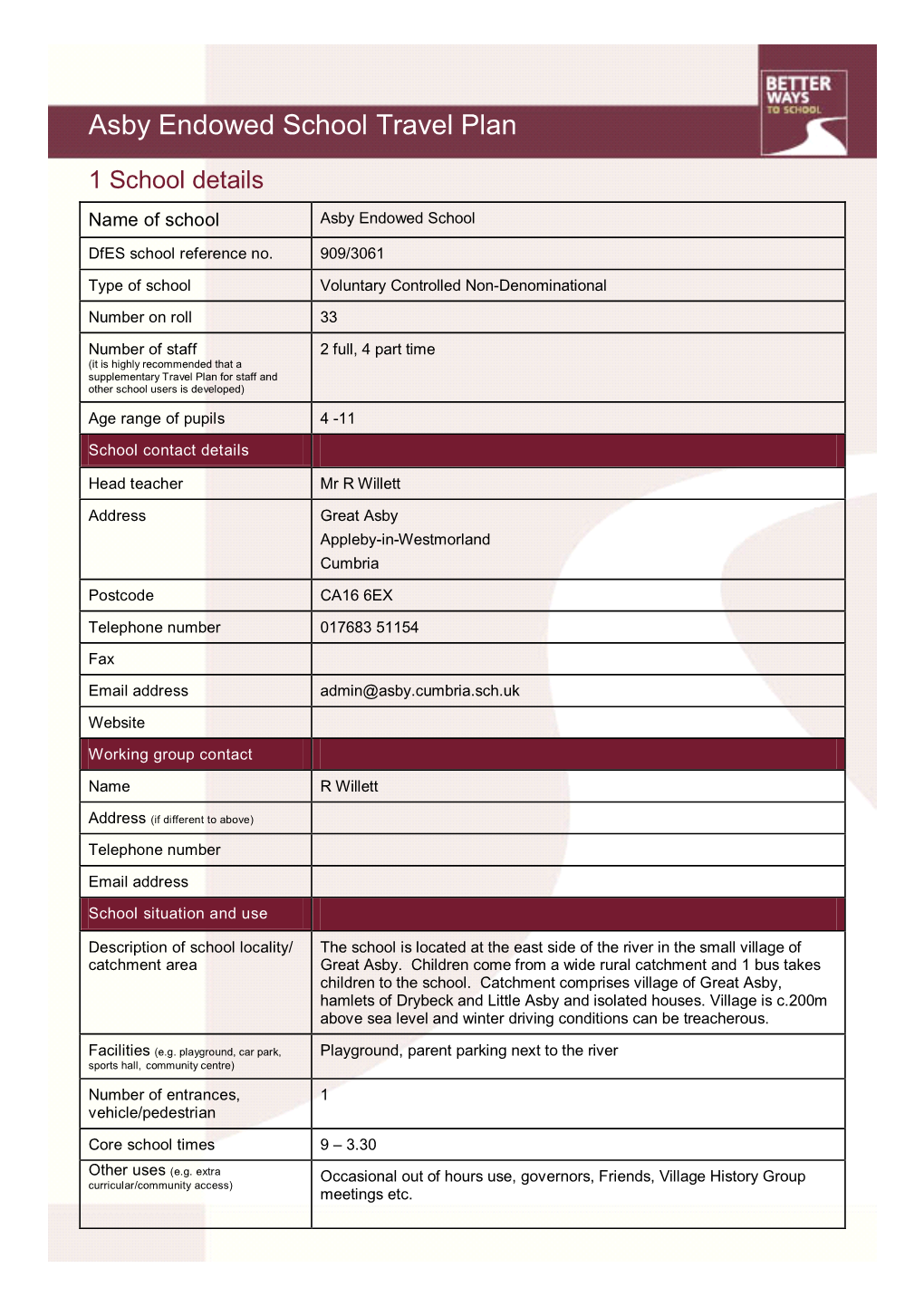 Asby Plan 2005-06