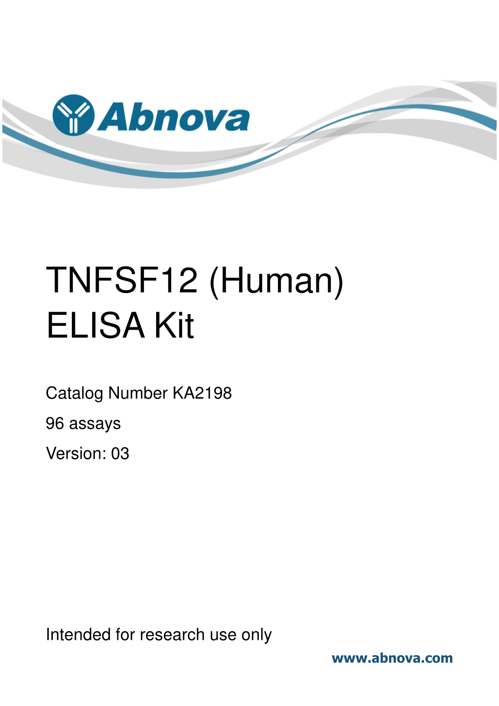 TNFSF12 (Human) ELISA Kit