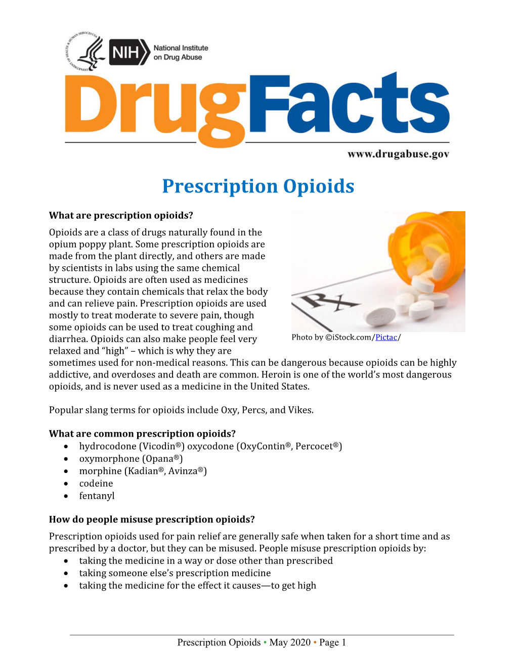 Prescription Opioids