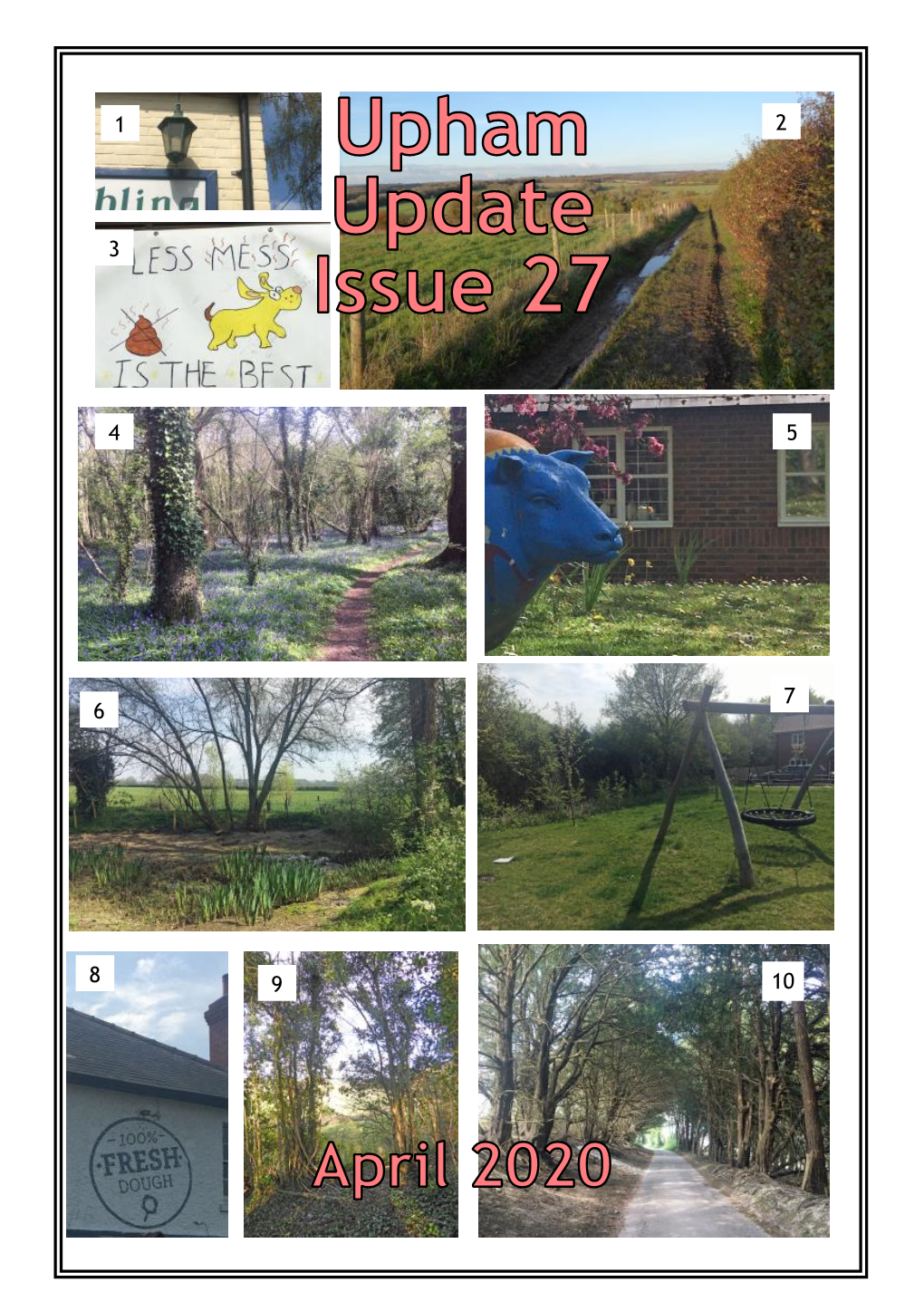 Upham Update for April 2020