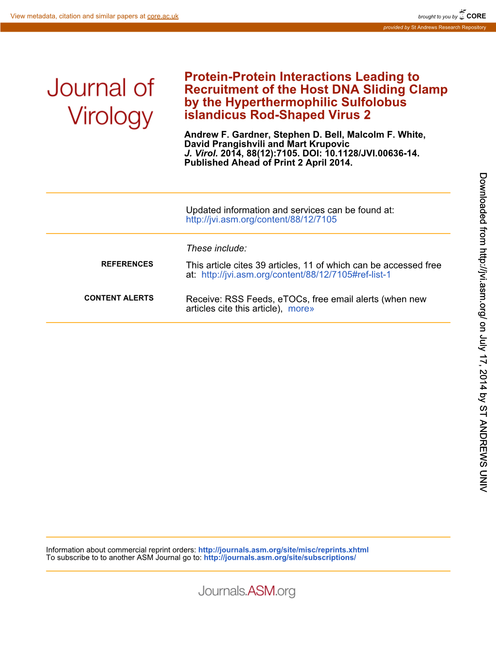 Islandicus Rod-Shaped Virus 2 by the Hyperthermophilic Sulfolobus