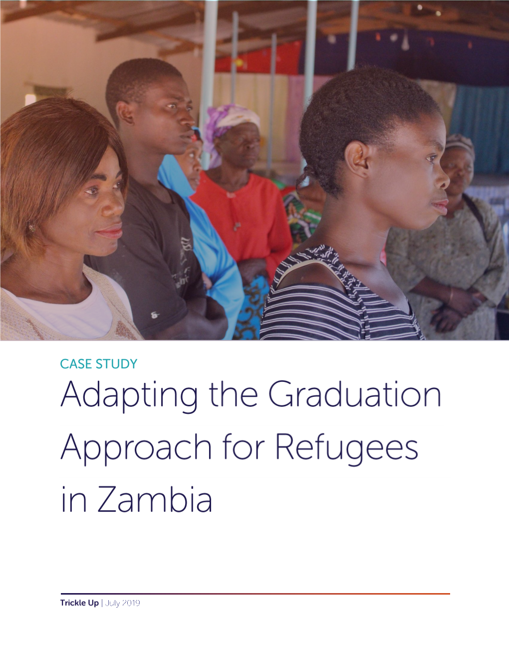 Adapting the Graduation Approach for Refugees in Zambia Ii Table of Contents