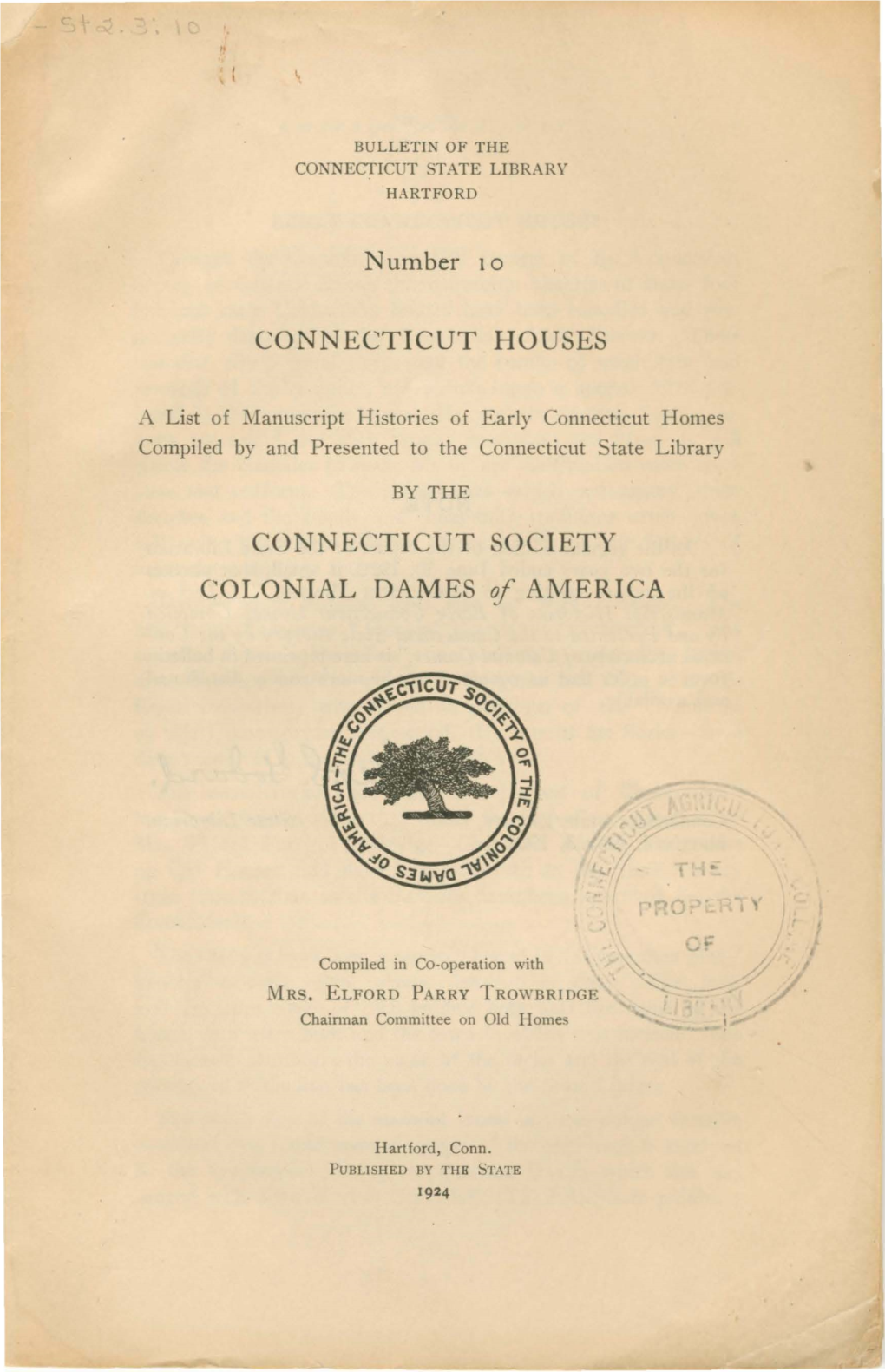 Connecticut Houses Connecticut Society