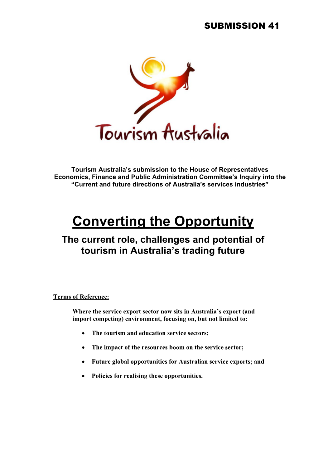 Tourism Australia