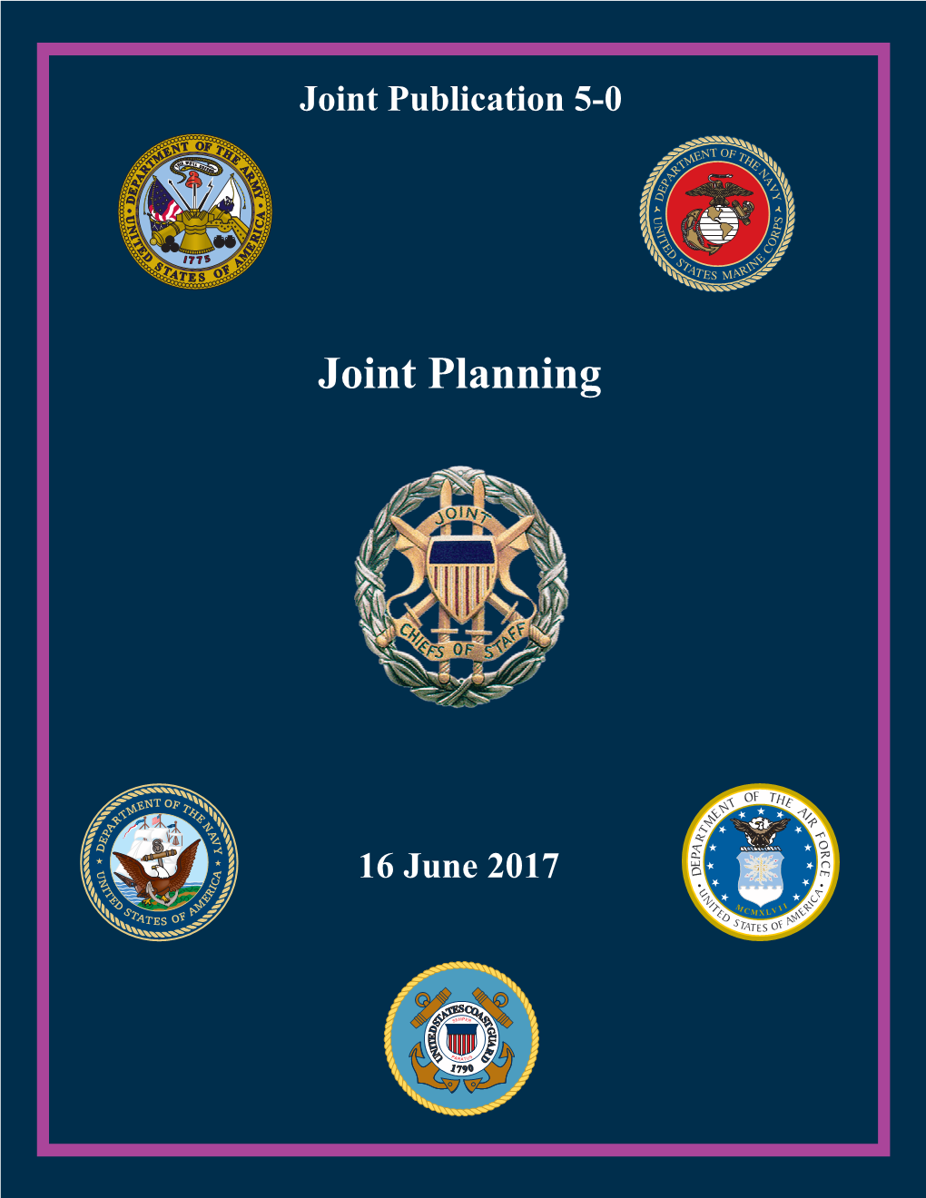 JP 5-0, Joint Planning