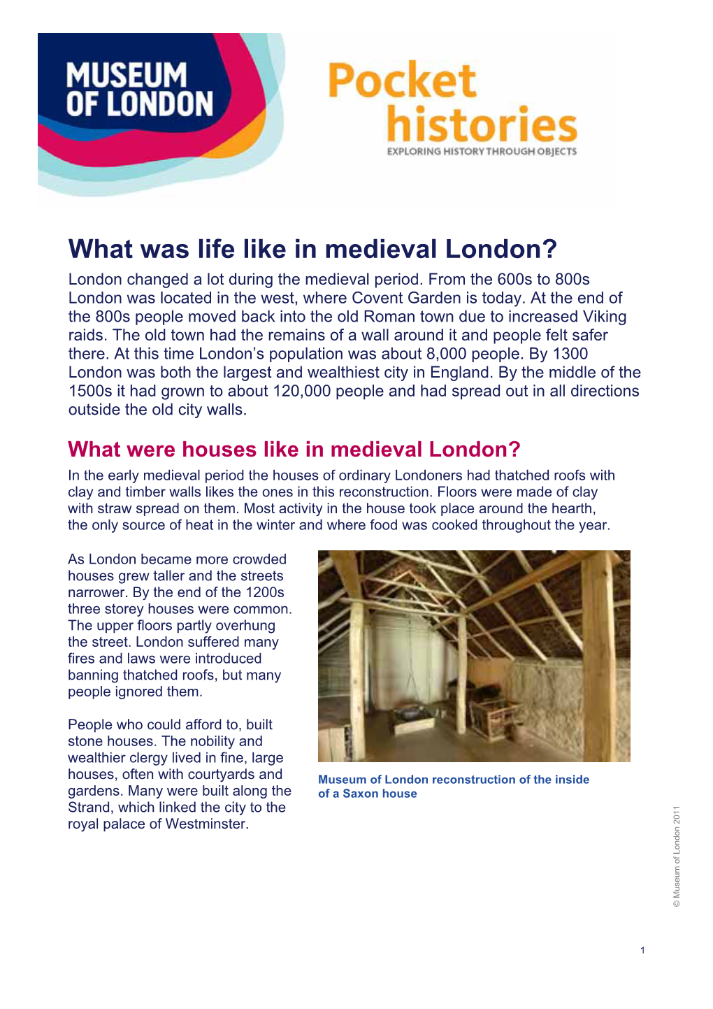 What Was Life Like in Medieval London? London Changed a Lot During the Medieval Period