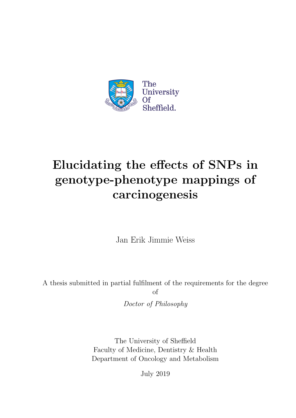 Elucidating the Effects of Snps in Genotype-Phenotype Mappings Of