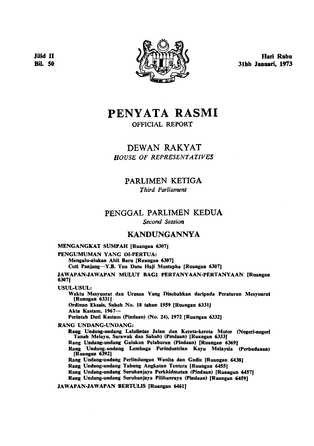 Penya Ta Rasmi Official Report