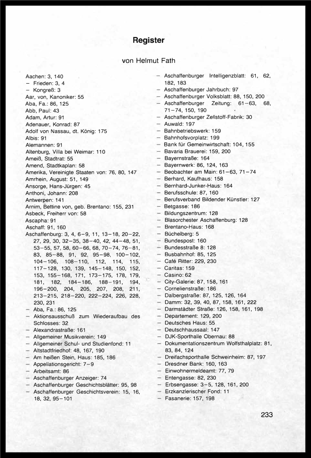 Mitteilungen 1 R 00 1983-1986