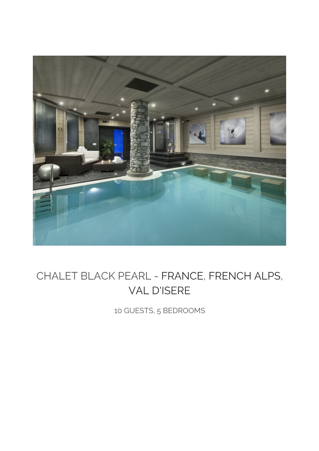 Chalet Black Pearl - France, French Alps, Val D'isere