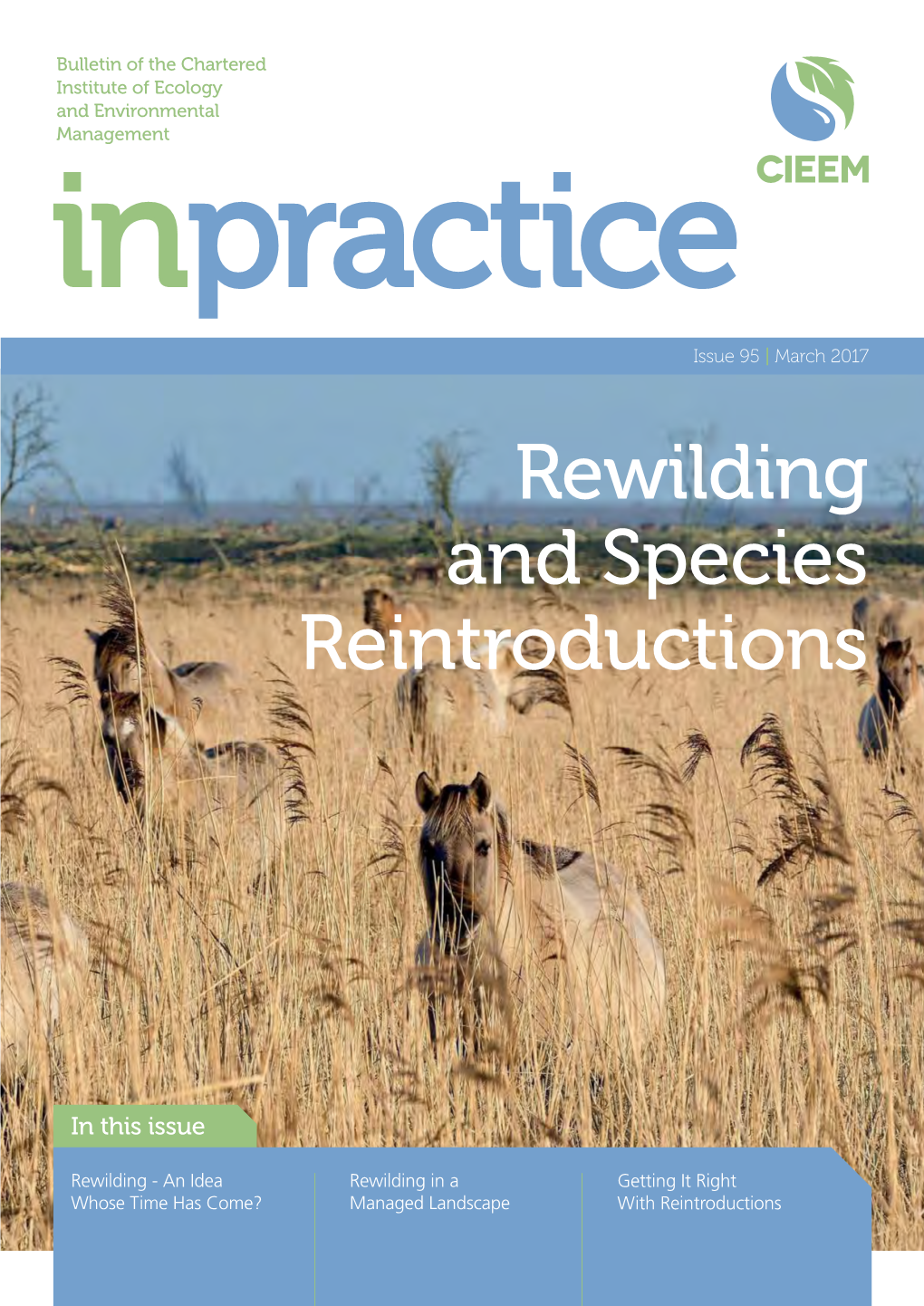 Rewilding and Species Reintroductions