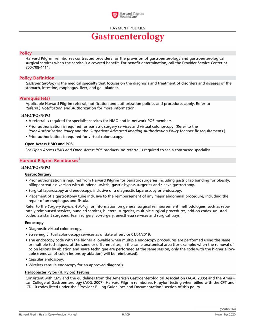 Gastroenterology