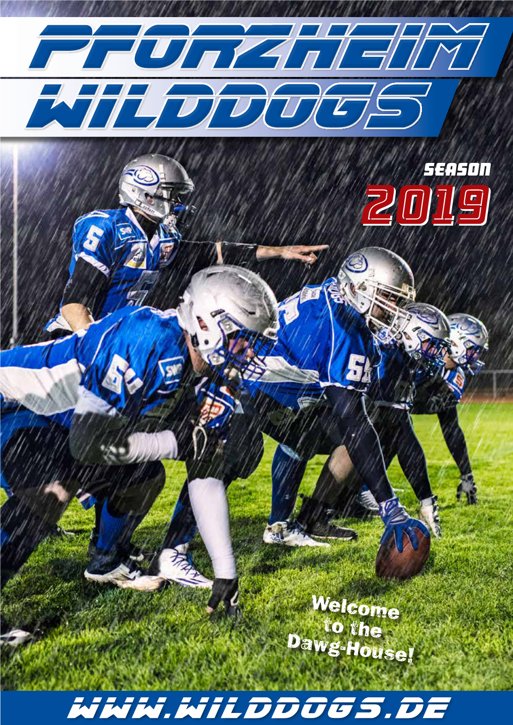 Das Stadionheft Der Pforzheim Wilddogs 2019