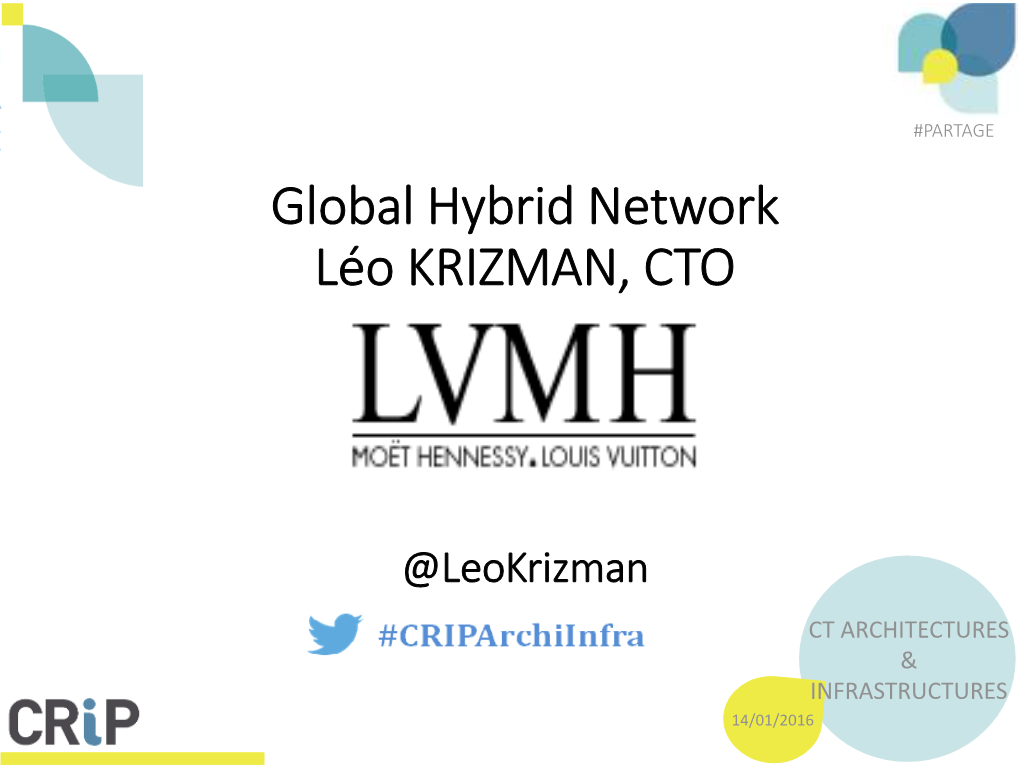 Use of ANIRA Backup to Access LVMH Resources for Non-Critical Business Traffic