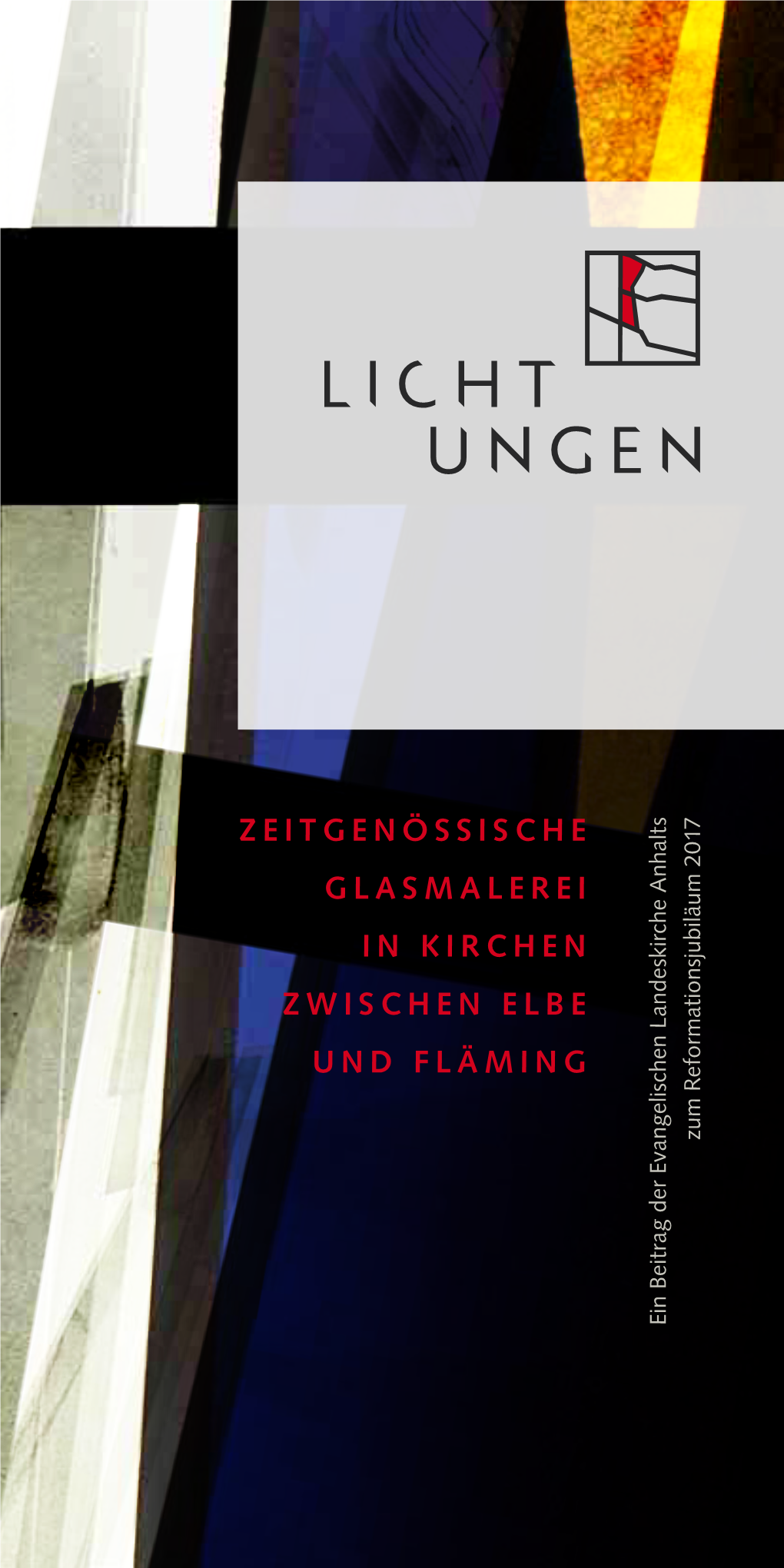 Zeitgenössische Glasmalerei in Kirchen Zwischen Elbe