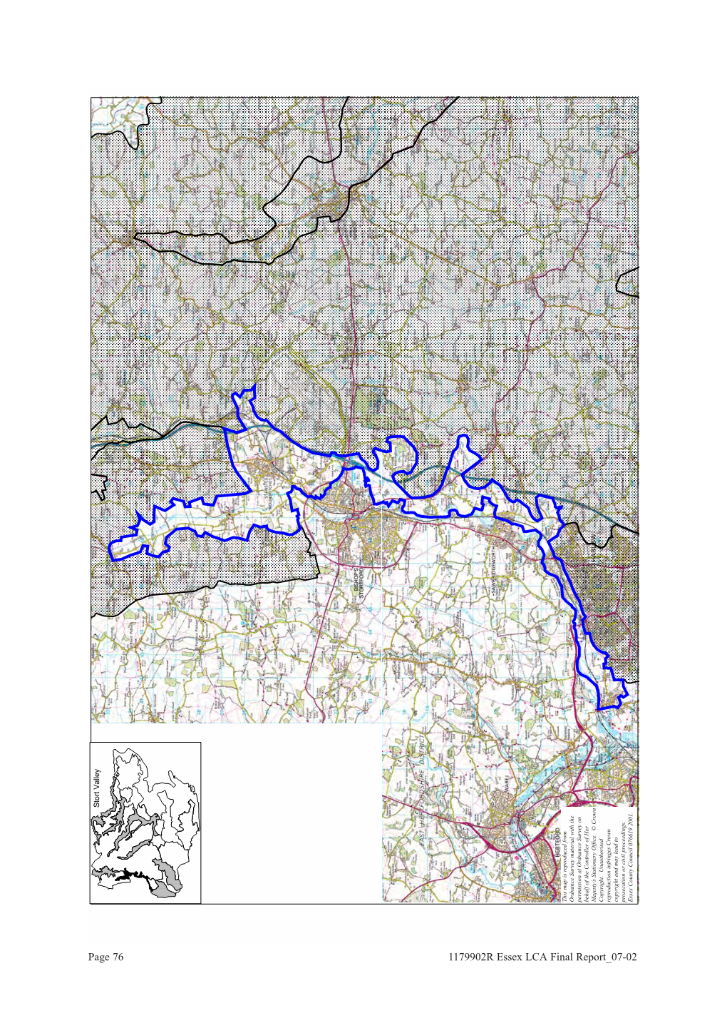 Page 76 1179902R Essex LCA Final Report 07-02 Soils - Seasonally Wet Alluvial Clay Soils on Valley Floor