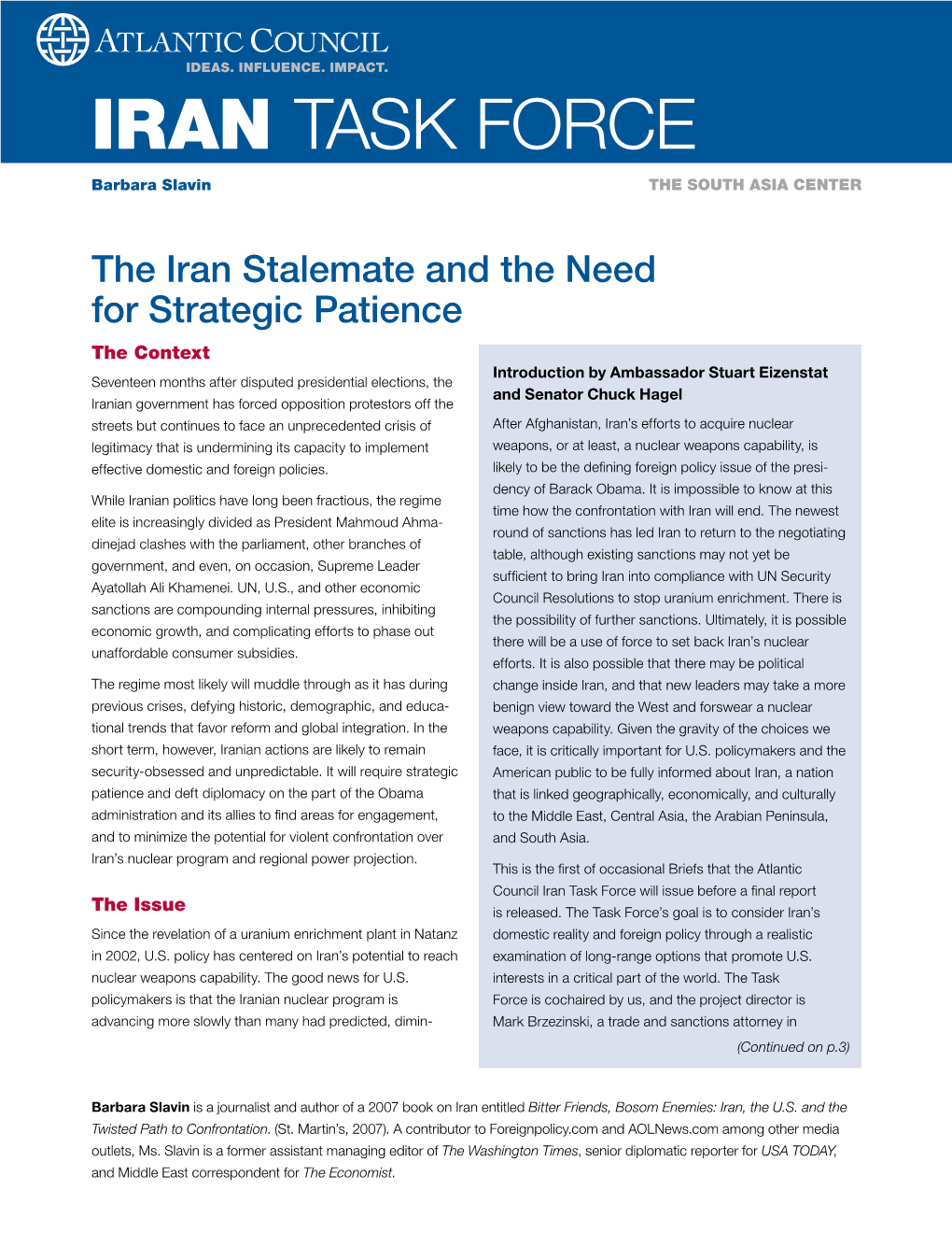 The Iran Stalemate and the Need for Strategic Patience