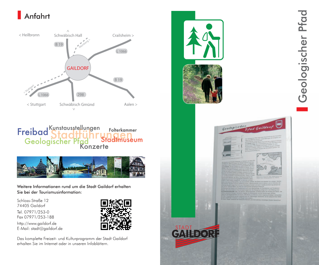 Geologische Pfad Gaildorf Wurde Im Jahre 2004 Von Der Gemeinde Gaildorf Neu Gestaltet