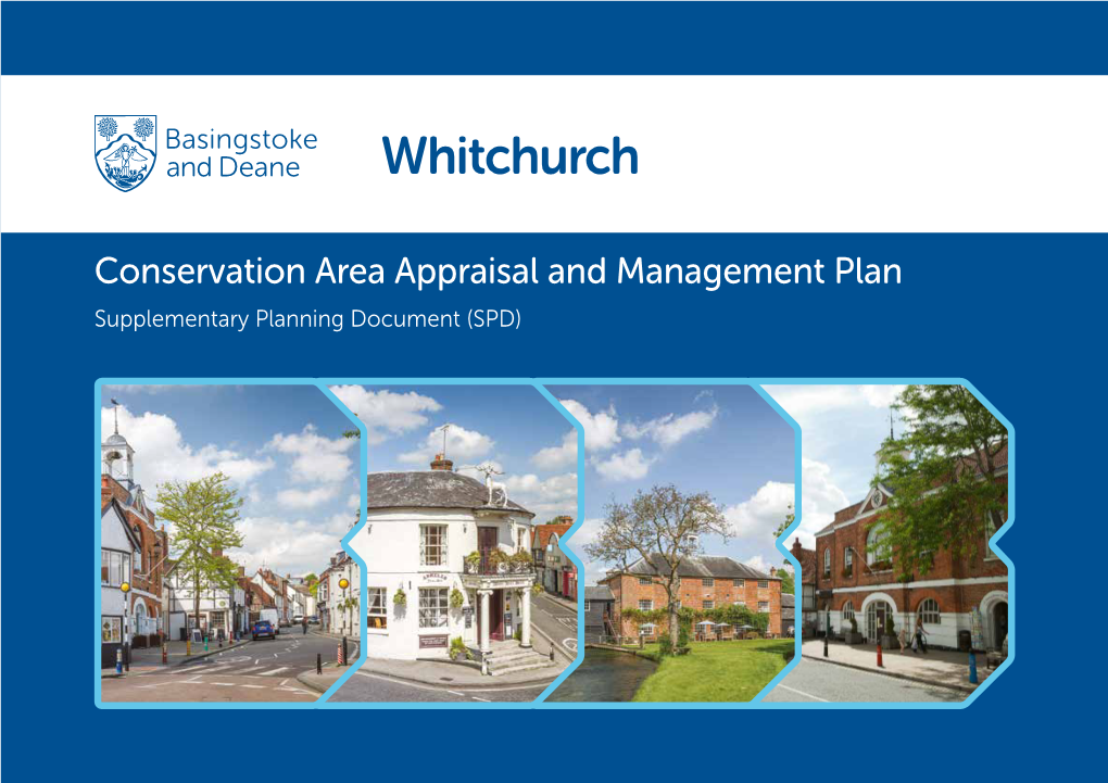 Whitchurch Conservation Area Appraisal and Management Plan SPD