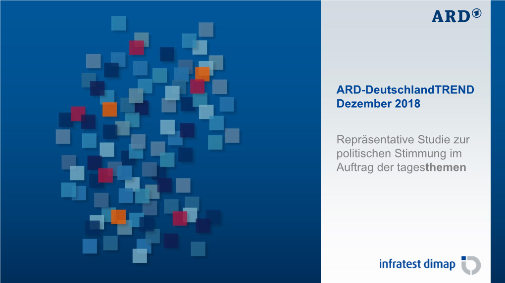 ARD-Deutschlandtrend Dezember 2018