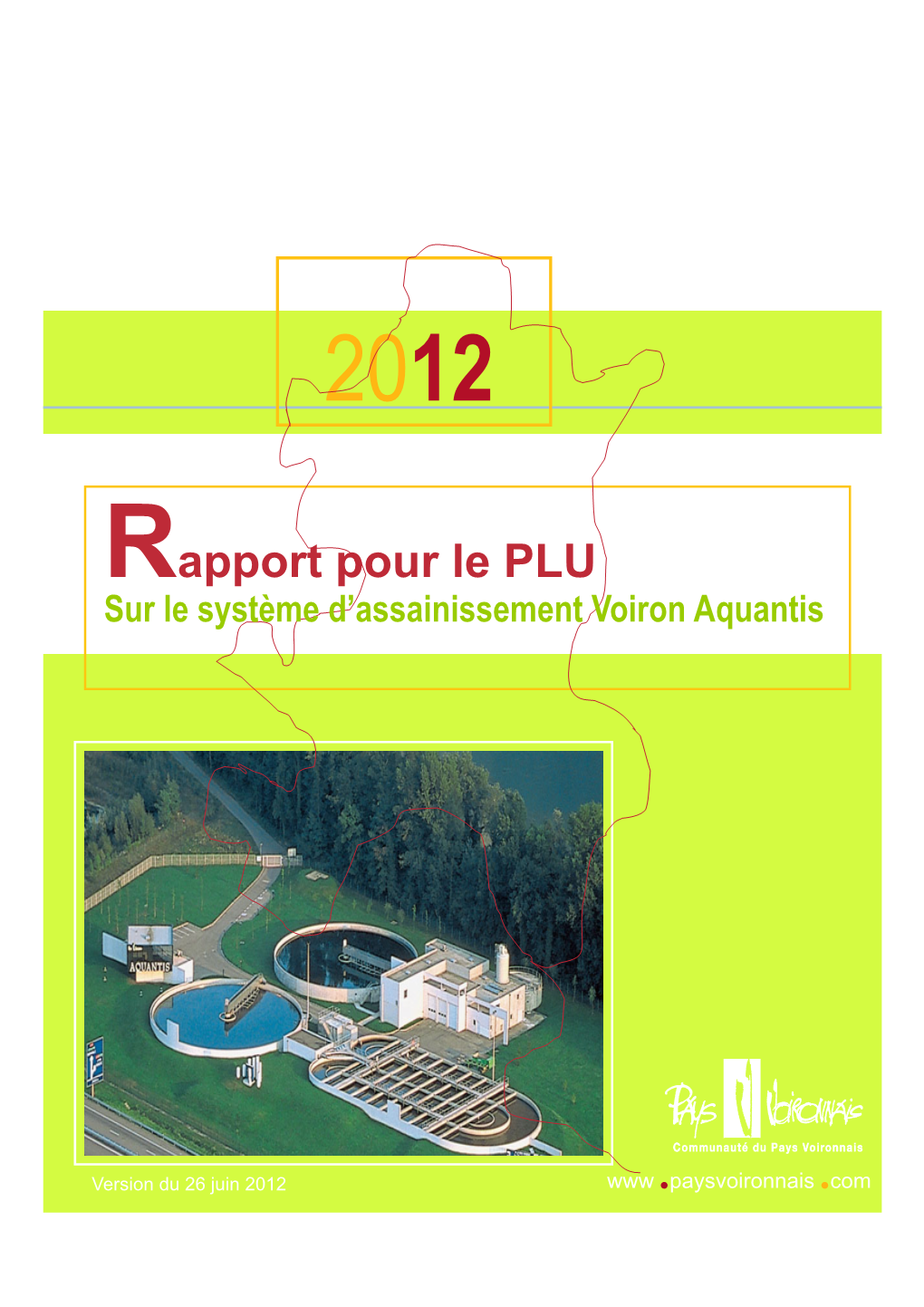 Rapport PLU Système D'assainissement Voiron Aquantis